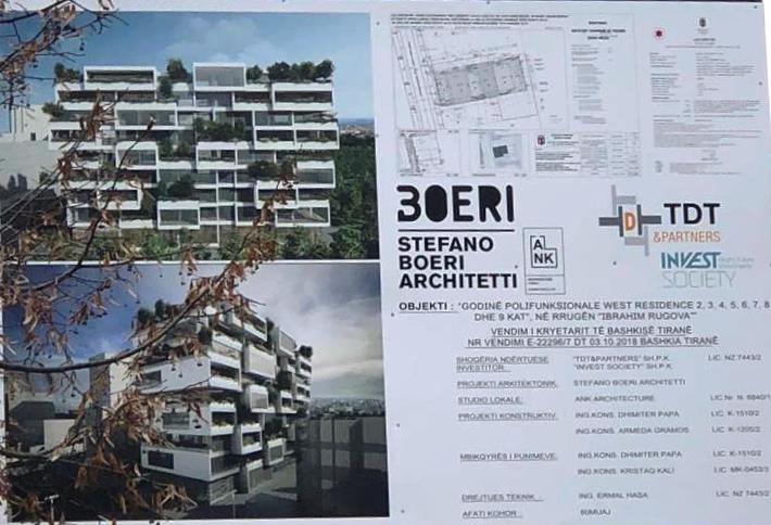 Godine polifunksionale WEST Residence